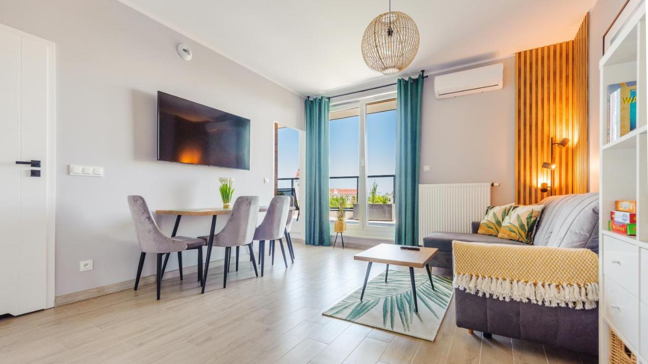 Apartamenty Delux Sun & Snow Nowe Hallerowo Z Przestronnym Tarasem - Blisko Centrum Władysławowo Buitenkant foto